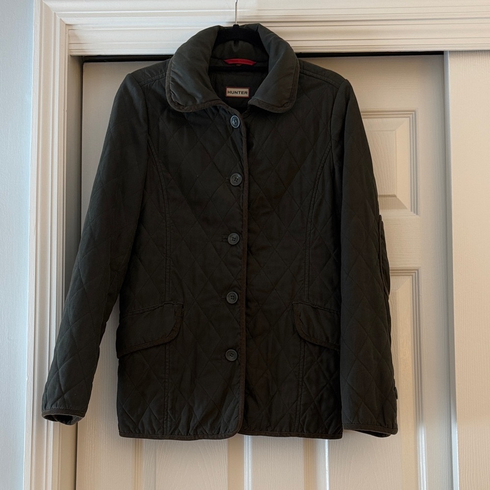 Hunter Women's Dark Quilted Jacket